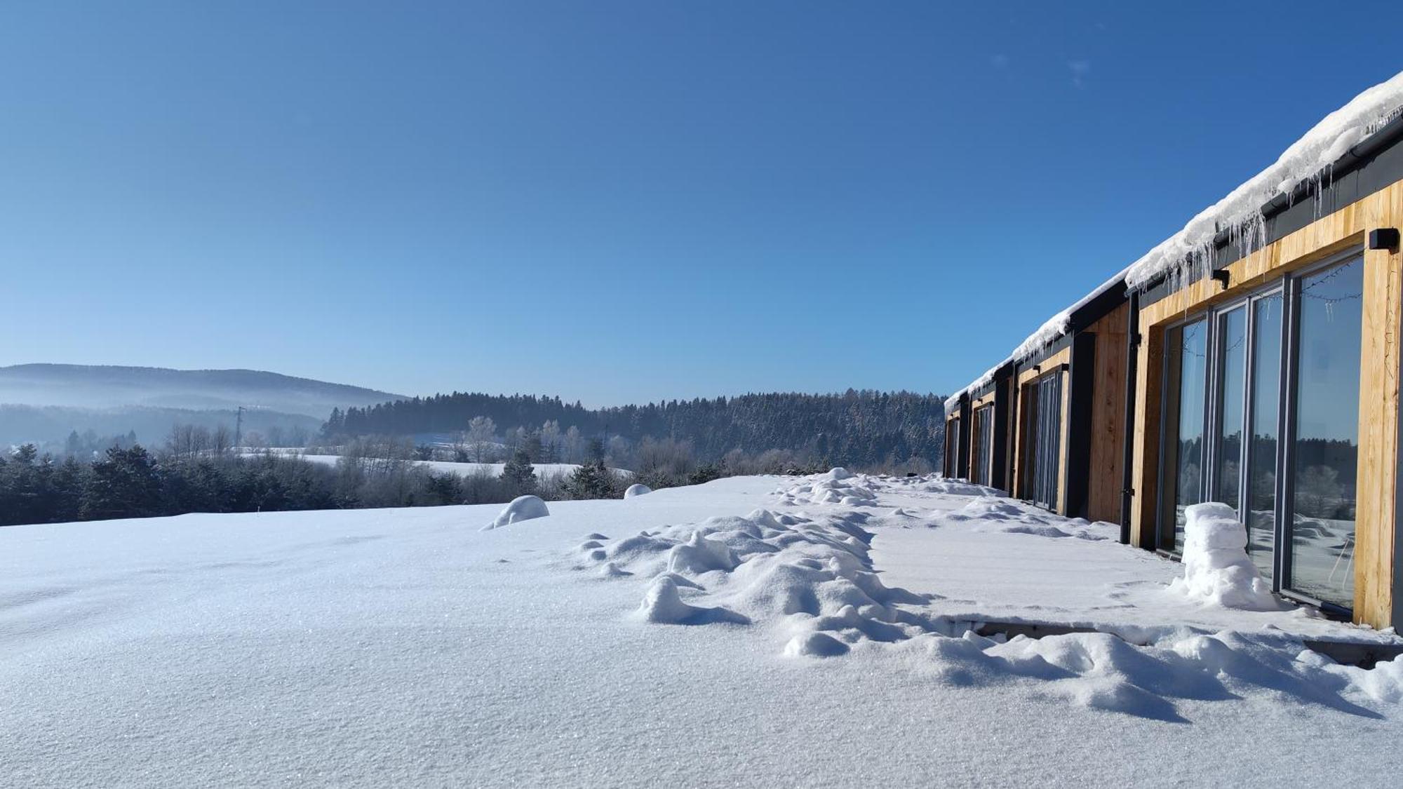 Widokowe Stodoly Bieszczady Vila Lesko Exterior foto
