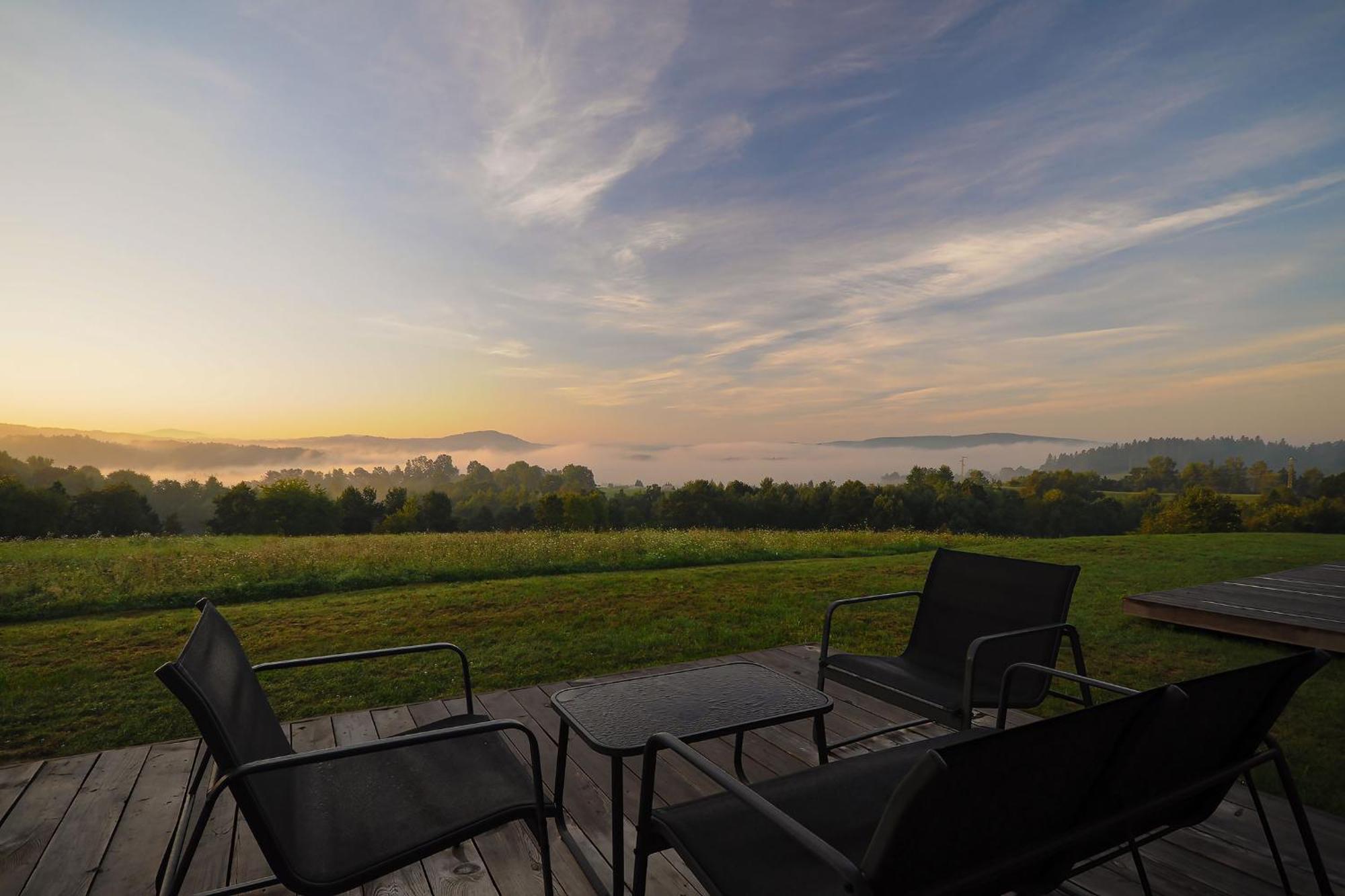 Widokowe Stodoly Bieszczady Vila Lesko Exterior foto