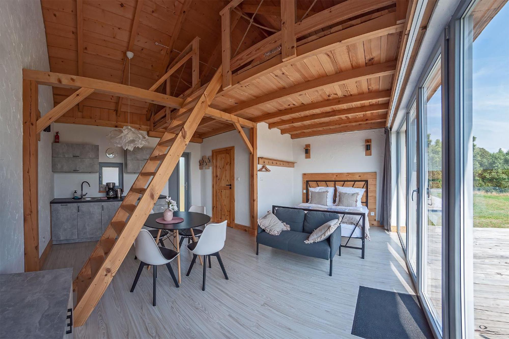 Widokowe Stodoly Bieszczady Vila Lesko Exterior foto