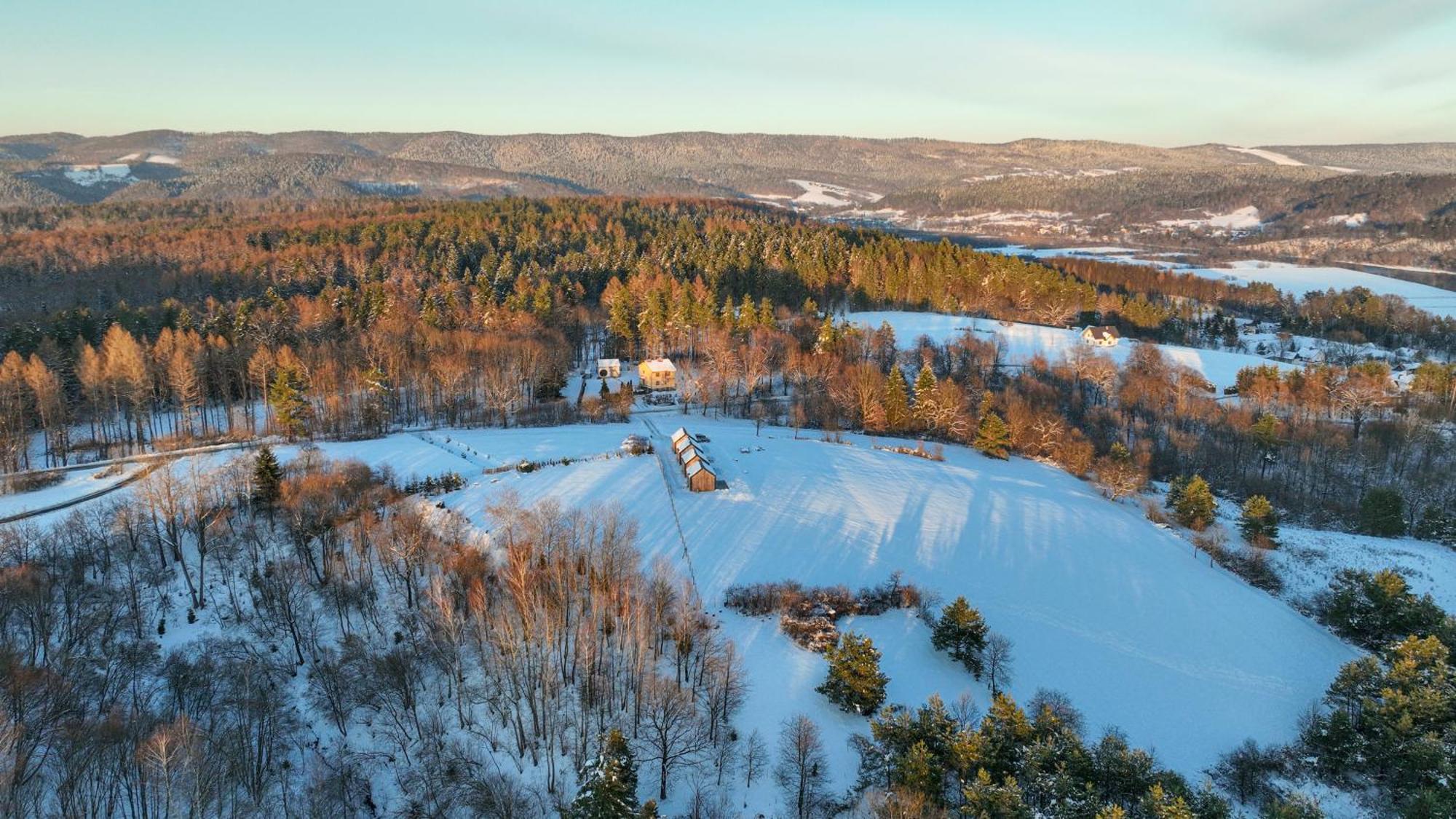 Widokowe Stodoly Bieszczady Vila Lesko Exterior foto