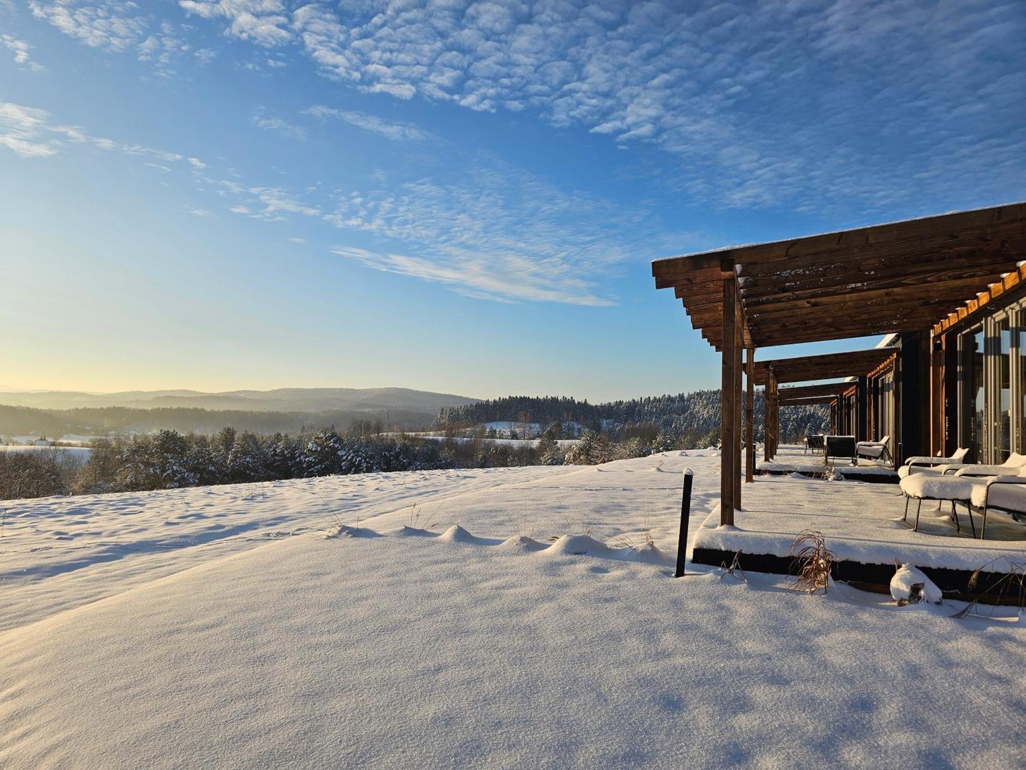 Widokowe Stodoly Bieszczady Vila Lesko Exterior foto