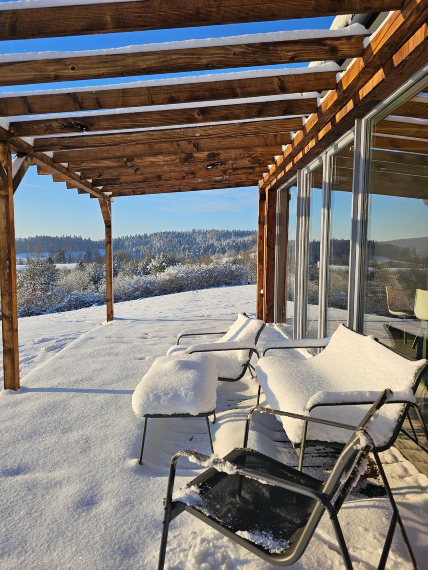 Widokowe Stodoly Bieszczady Vila Lesko Exterior foto