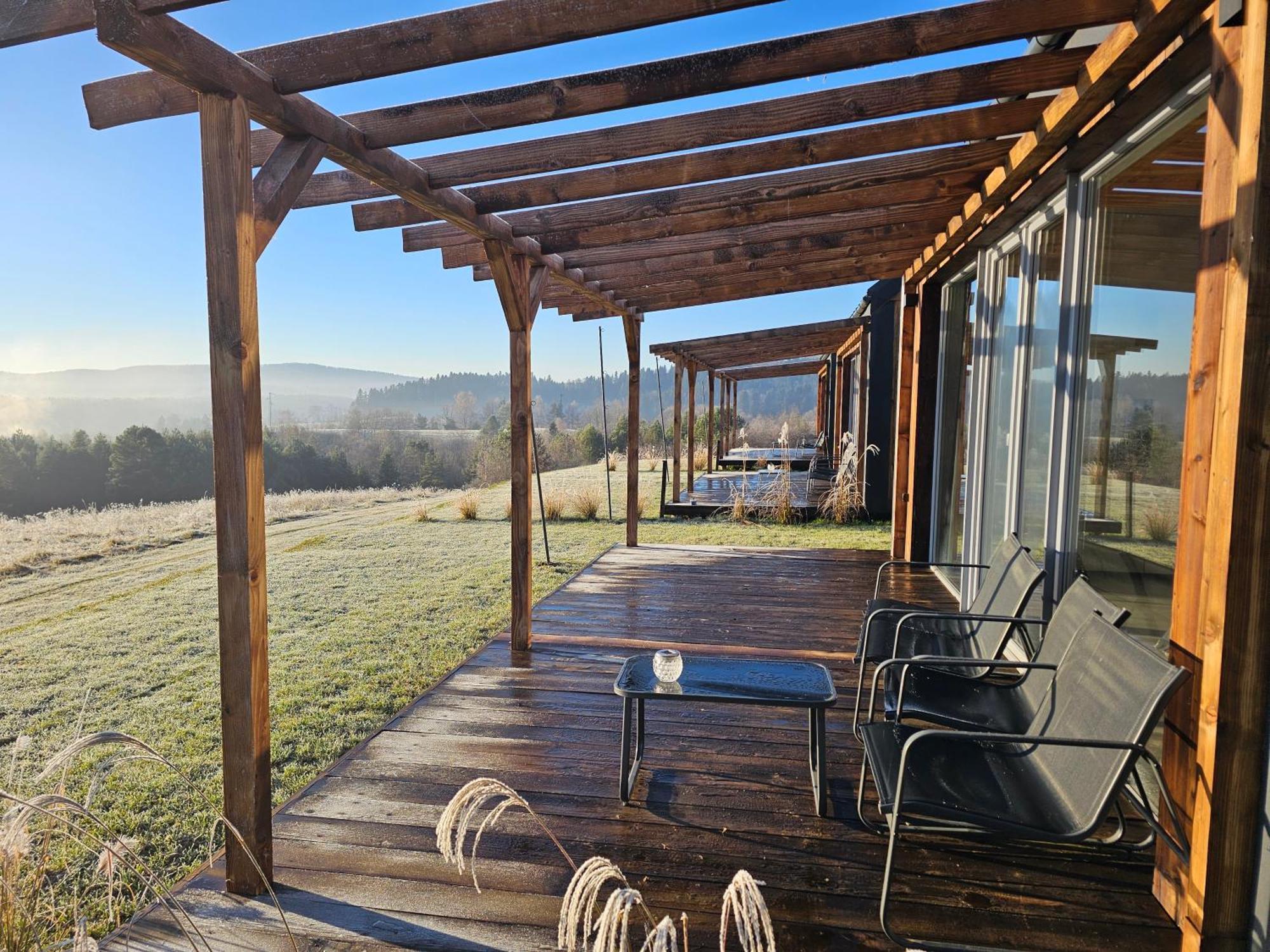 Widokowe Stodoly Bieszczady Vila Lesko Exterior foto