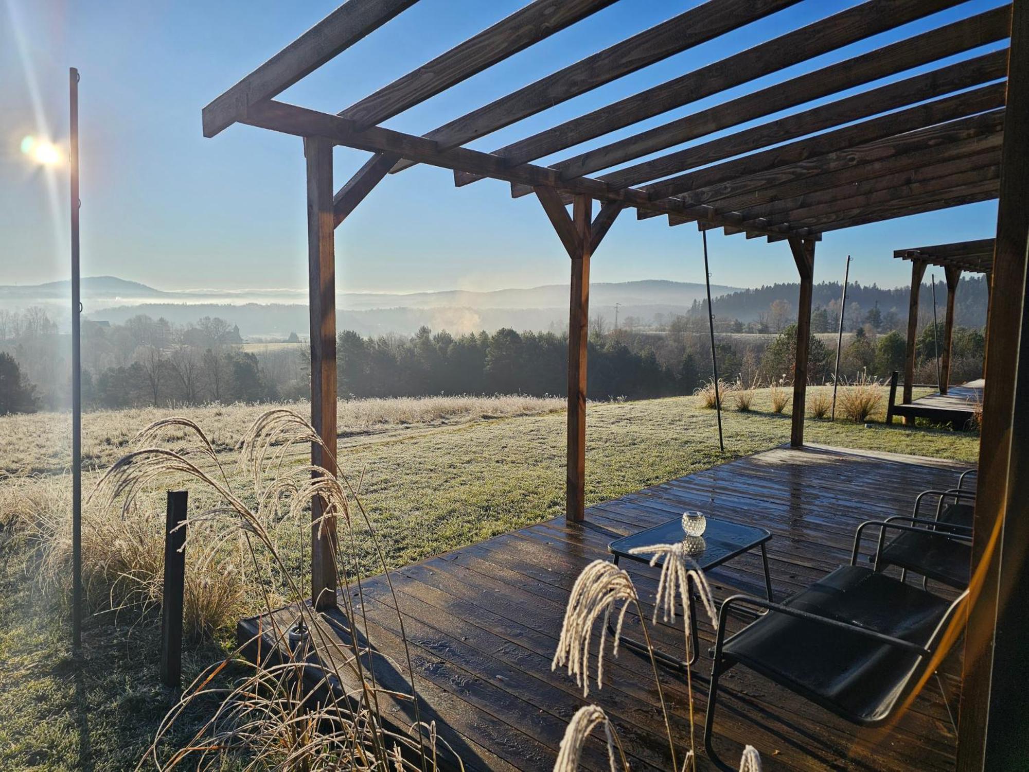 Widokowe Stodoly Bieszczady Vila Lesko Exterior foto