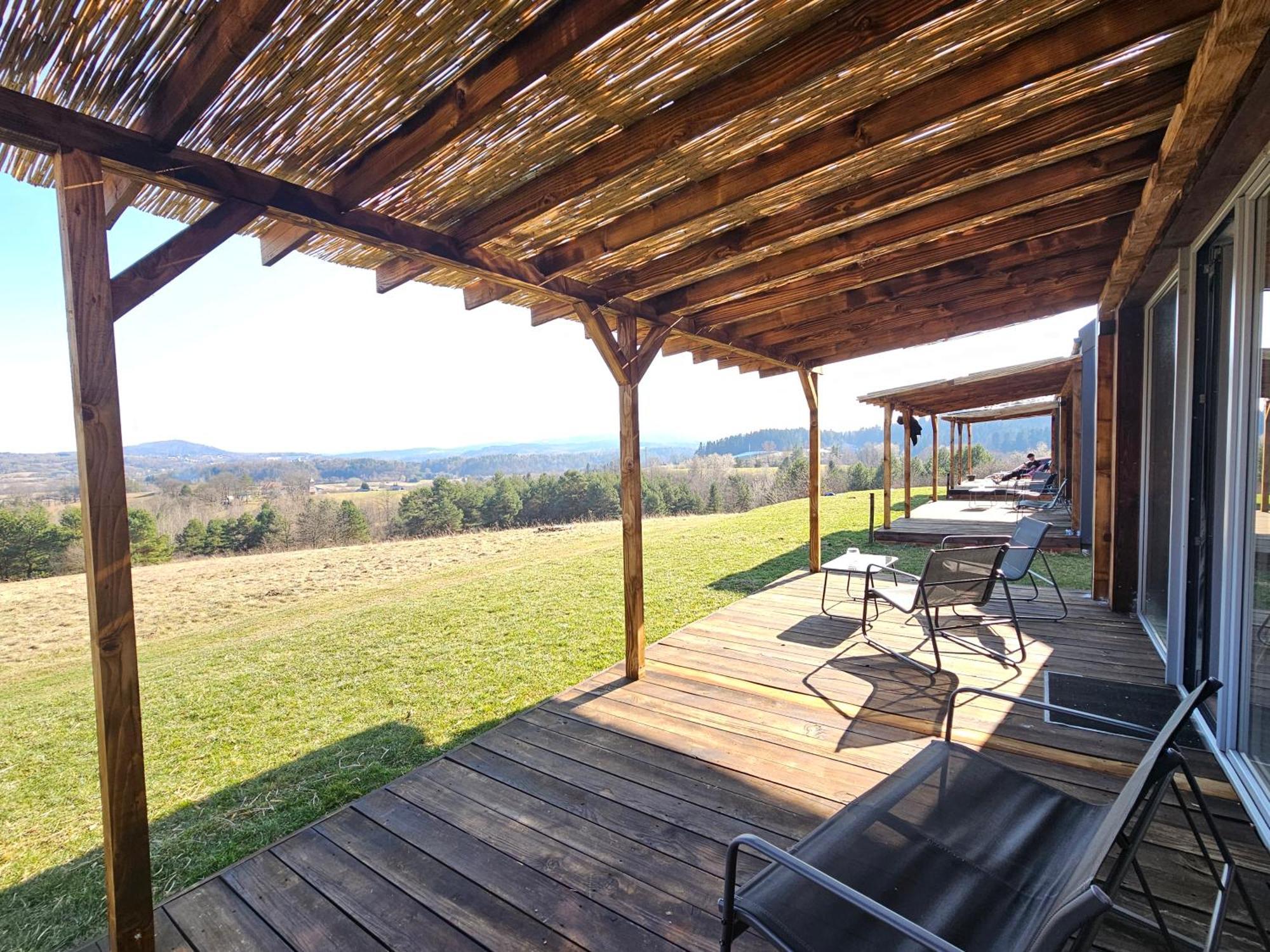 Widokowe Stodoly Bieszczady Vila Lesko Exterior foto